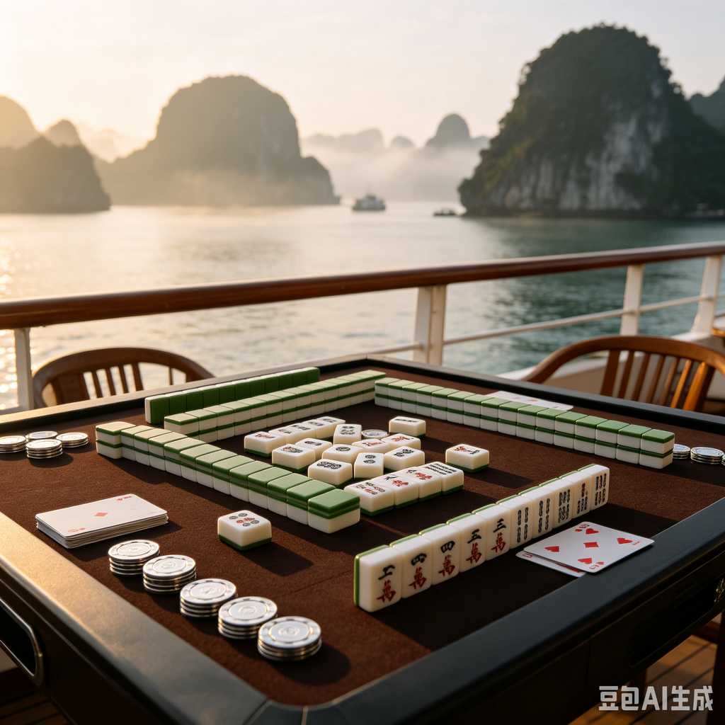 holiday gift mahjong set