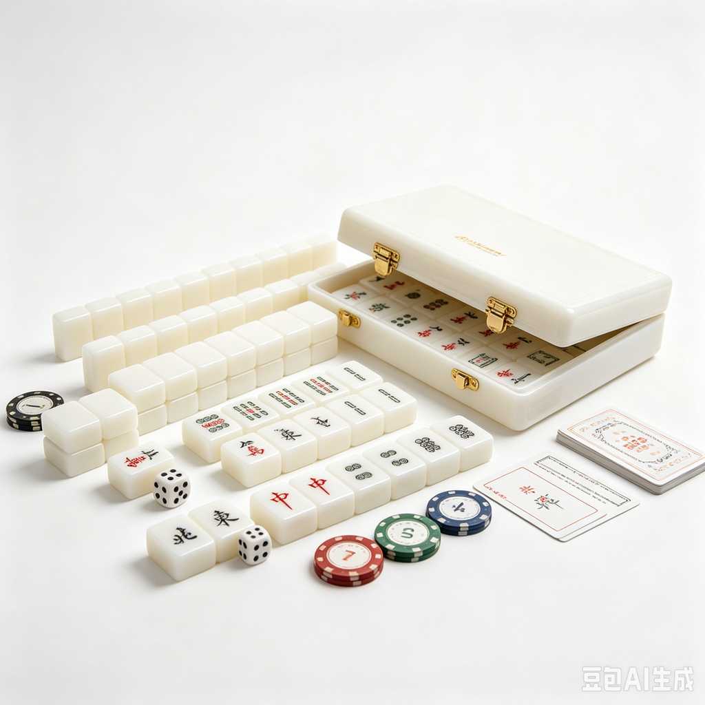 oriental style mahjong tiles